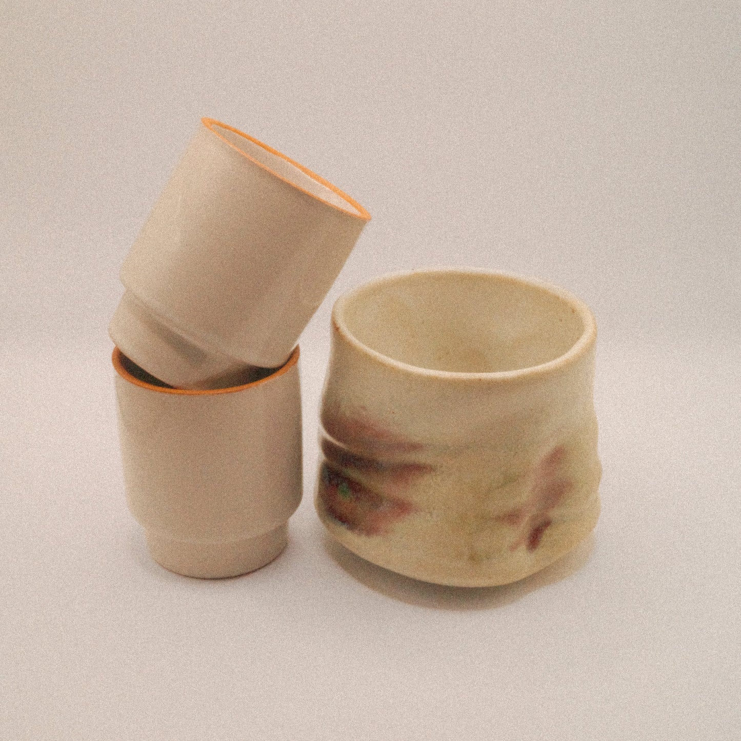 Oatmeal Double Shot Moka/Mug Set