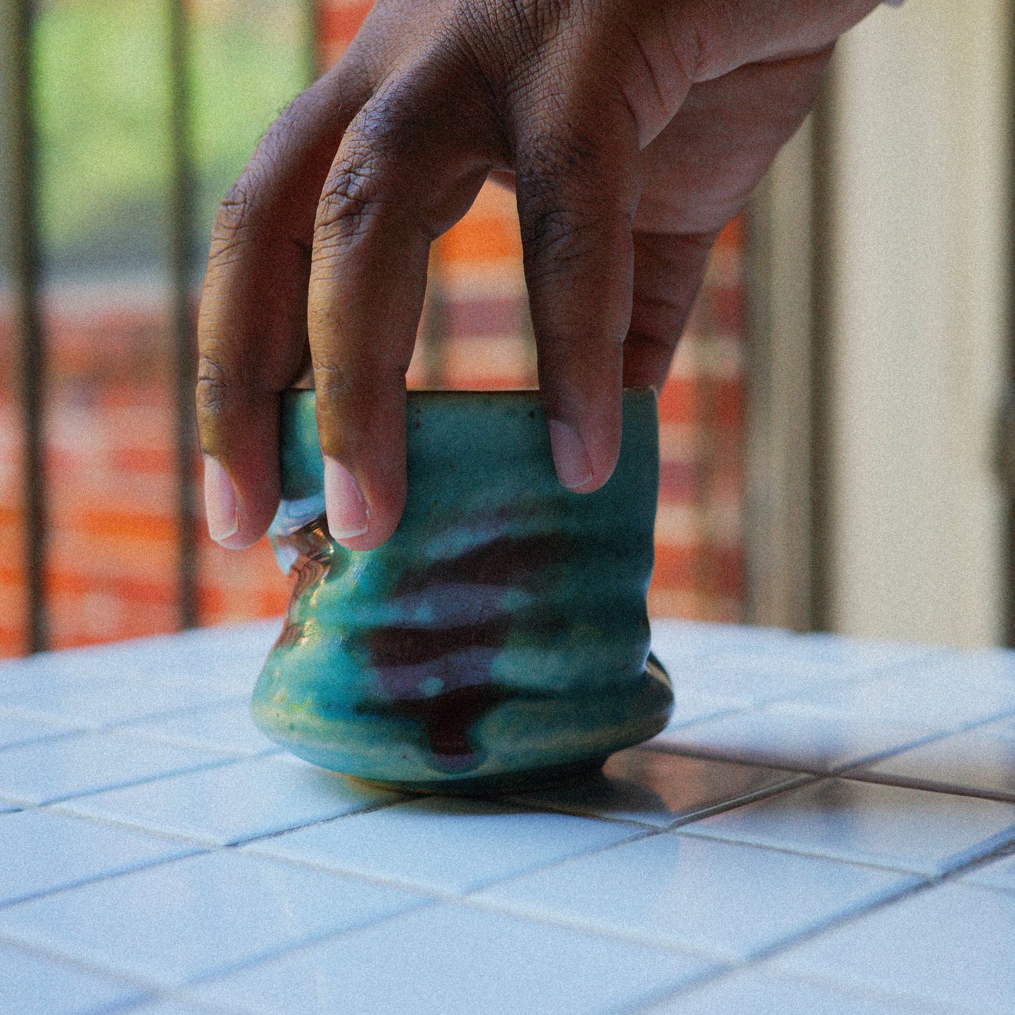 Jade Warped Comfort Mug